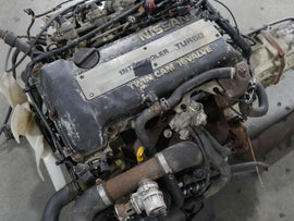 NISSAN SILVIA S13 ENGINE 1990 1991 1992 1993 1994 4CYLINDERS 2.0L JDM SR20DET TURBO MOTOR WITH 5SPEED TRANSMISSION RWD SR20