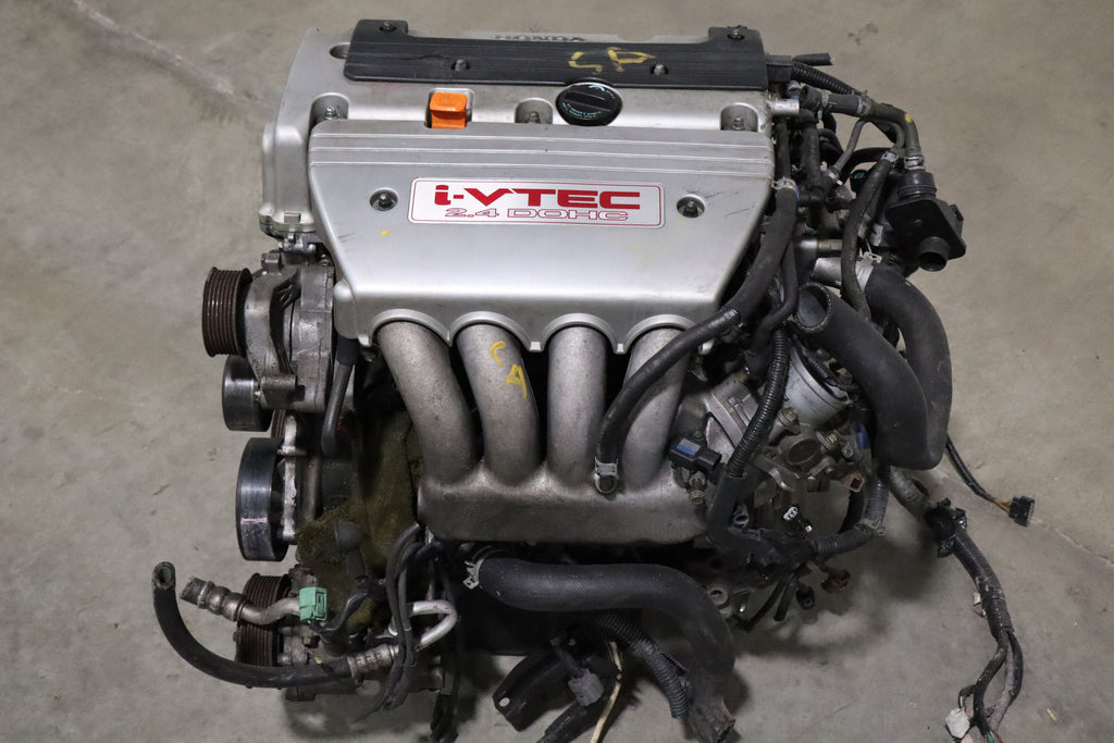 HONDA ACURA TSX TYPE S 3 LOBE ENGINE 2004 2005 2006 2007 2008 4CYLINDERS 2.4L JDM K24A-RBB4 200HP MOTOR K24