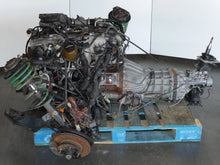 Load image into Gallery viewer, TOYOTA CHASER SOARER SUPRA ENGINE R154 TRANSMISSION 1991 1992 1993 1994 1995 1996 2.5L INLINE 6 JDM 1JZGTE TWIN-TURBO MOTOR WITH MANUAL 5SPEED R154 TRANSMISSION ECU WIRING