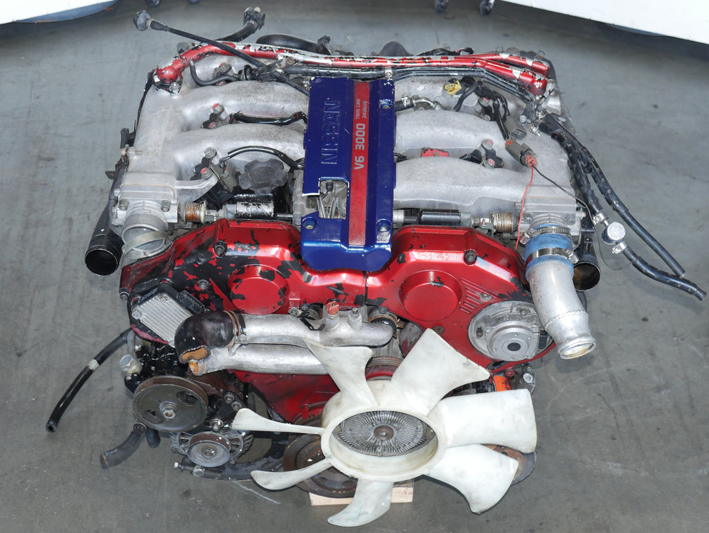 NISSAN 300ZX FAIRLADY Z TWIN TURBO ENGINE 3.0L 6CYLINDERS JDM VG30DETT MOTOR VG30