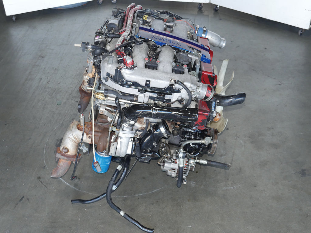 NISSAN 300ZX FAIRLADY Z TWIN TURBO ENGINE 3.0L 6CYLINDERS JDM VG30DETT MOTOR VG30