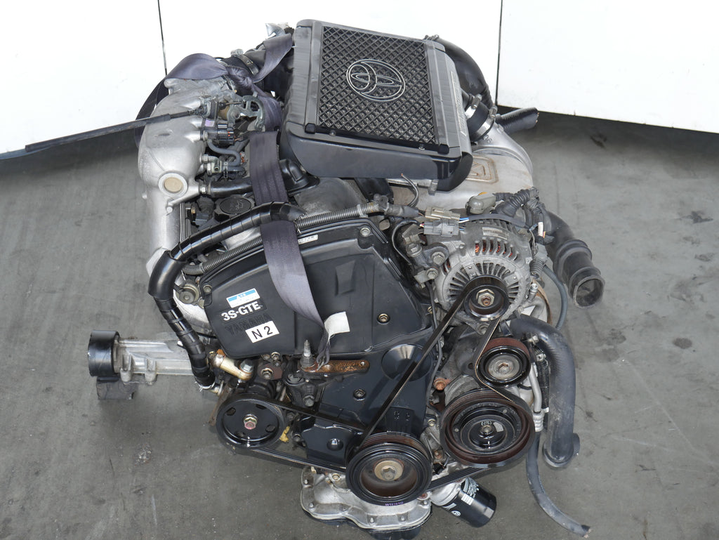 TOYOTA CALDINA MR2 ENGINE 1997 1998 1999 2000 2001 2002 2003 4CYLINDERS 2.0L 4TH-GEN 3SGTE-ST215 JDM TURBO MOTOR ONLY