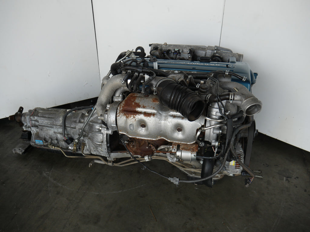 TOYOTA ARISTO SUPRA ENGINE 1997 1998 1999 2000 2001 2002 6CYLINDERS 3.0L JDM 2JZGTE VVTI MOTOR WITH AUTO TRANSMISSION