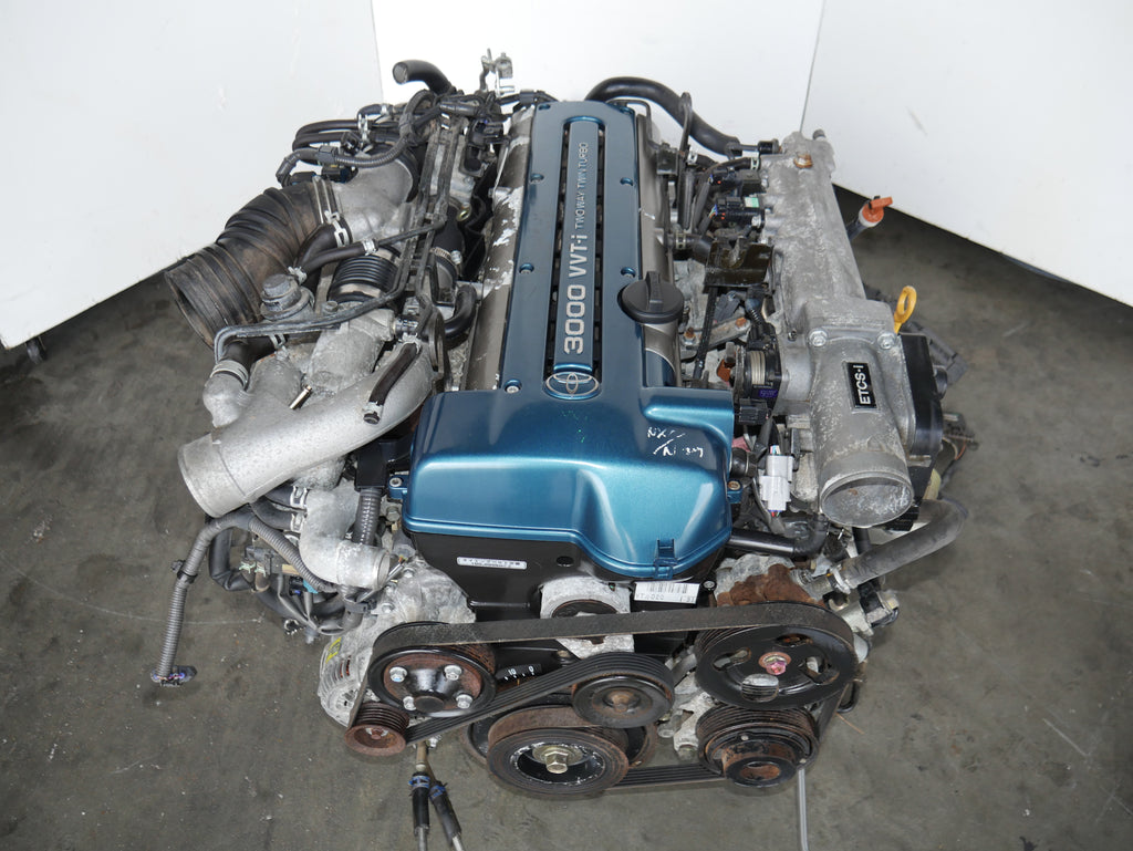 TOYOTA ARISTO SUPRA ENGINE 1997 1998 1999 2000 2001 2002 6CYLINDERS 3.0L JDM 2JZGTE VVTI MOTOR WITH AUTO TRANSMISSION