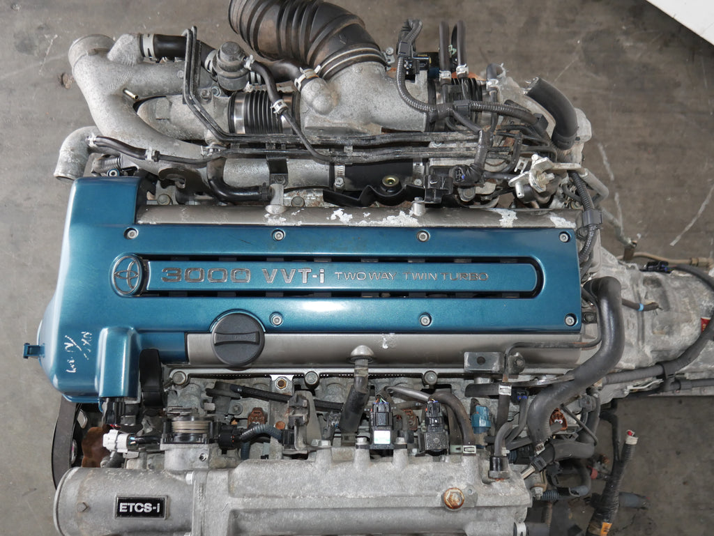 TOYOTA ARISTO SUPRA ENGINE 1997 1998 1999 2000 2001 2002 6CYLINDERS 3.0L JDM 2JZGTE VVTI MOTOR WITH AUTO TRANSMISSION