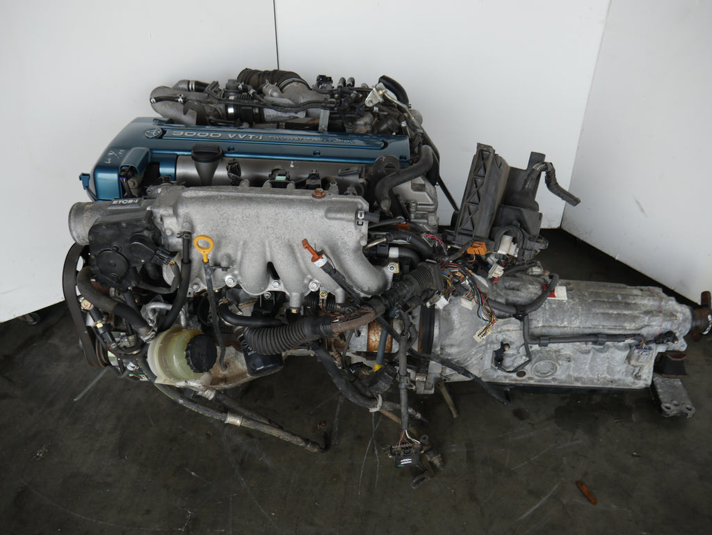 TOYOTA ARISTO SUPRA ENGINE 1997 1998 1999 2000 2001 2002 6CYLINDERS 3.0L JDM 2JZGTE VVTI MOTOR WITH AUTO TRANSMISSION