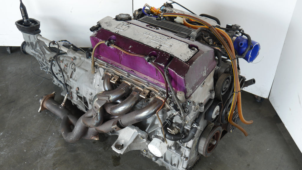 HONDA S2000 AP1 ENGINE 2000 2001 2002 2003 4CYLINDERS 2.0L JDM F20C DOHC MOTOR WITH 6SPEED MANUAL TRANSMISSION