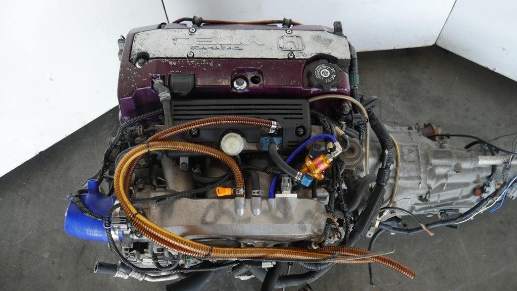 HONDA S2000 AP1 ENGINE 2000 2001 2002 2003 4CYLINDERS 2.0L JDM F20C DOHC MOTOR WITH 6SPEED MANUAL TRANSMISSION