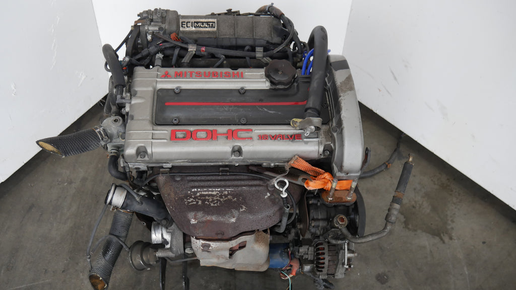 MITSUBISHI MIRAGE DODGE COLT ENGINE 1988 1989 1990 1991 1992 4CYLINDERS 1.6L JDM DOHC TURBO 4G61 MOTOR