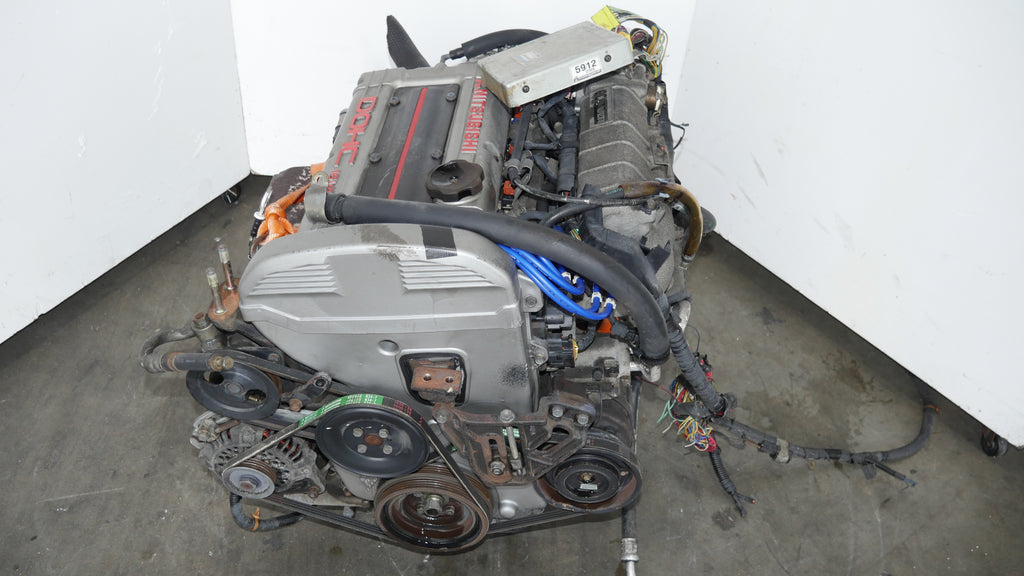 MITSUBISHI MIRAGE DODGE COLT ENGINE 1988 1989 1990 1991 1992 4CYLINDERS 1.6L JDM DOHC TURBO 4G61 MOTOR