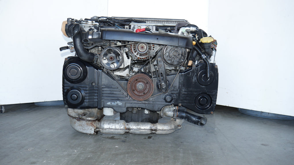 SUBARU WRX ENGINE 2002 2003 2004 2005 4CYLINDERS 2.0L JDM TURBO MOTOR EJ205 AVCS EJ20