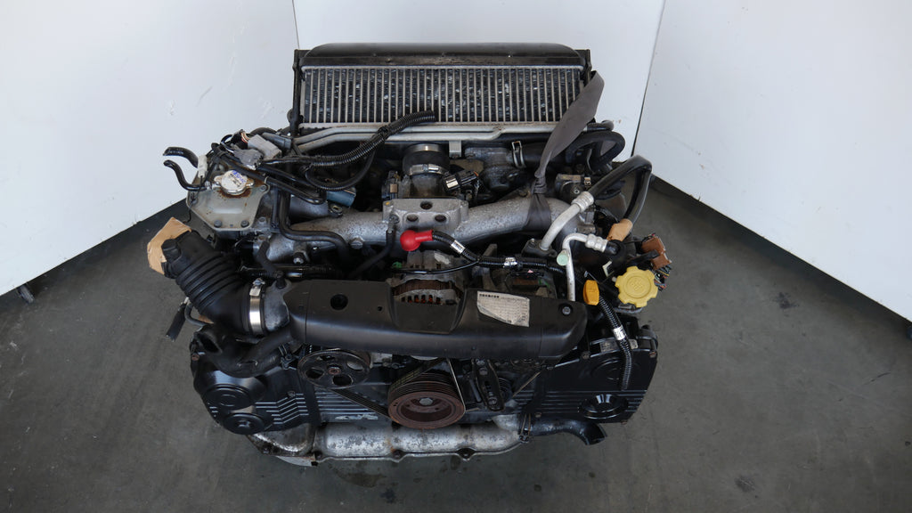 SUBARU WRX ENGINE 2002 2003 2004 2005 4CYLINDERS 2.0L JDM TURBO MOTOR EJ205 AVCS EJ20