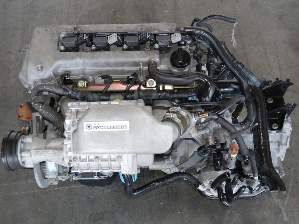 TOYOTA MATRIX XRS ENGINE TURBOCHARGED BLITZ LOTUS AUTOMATIC TRANSMISSION 2003 2004 2005 2006 2007 2008 4CYLINDERS 1.8L JDM 1ZZ-FE