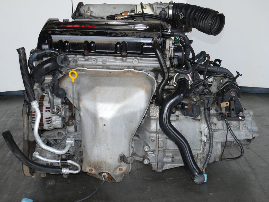 NISSAN PRIMERA ENGINE 2001 2002 2003 4CYLINDERS 2.0L JDM SR20VE NEO VVL MOTOR AND MANUAL TRANSMISSION 6 SPEED