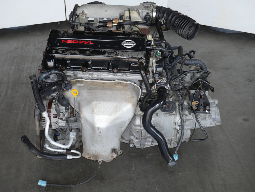 NISSAN PRIMERA ENGINE 2001 2002 2003 4CYLINDERS 2.0L JDM SR20VE NEO VVL MOTOR AND MANUAL TRANSMISSION 6 SPEED