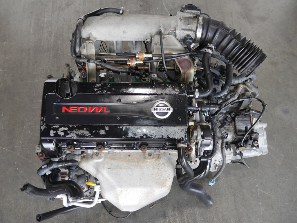 NISSAN PRIMERA ENGINE 2001 2002 2003 4CYLINDERS 2.0L JDM SR20VE NEO VVL MOTOR AND MANUAL TRANSMISSION 6 SPEED