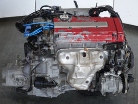 HONDA CIVIC TYPE R EK9 ENGINE SWAP 1996 1997 1998 1999 2000 4CYLINDERS 1.6L JDM B16B VTEC MOTOR WITH S4C MANUAL LSD 5SPEED TRANSMISSION ECU HARNESS PCT