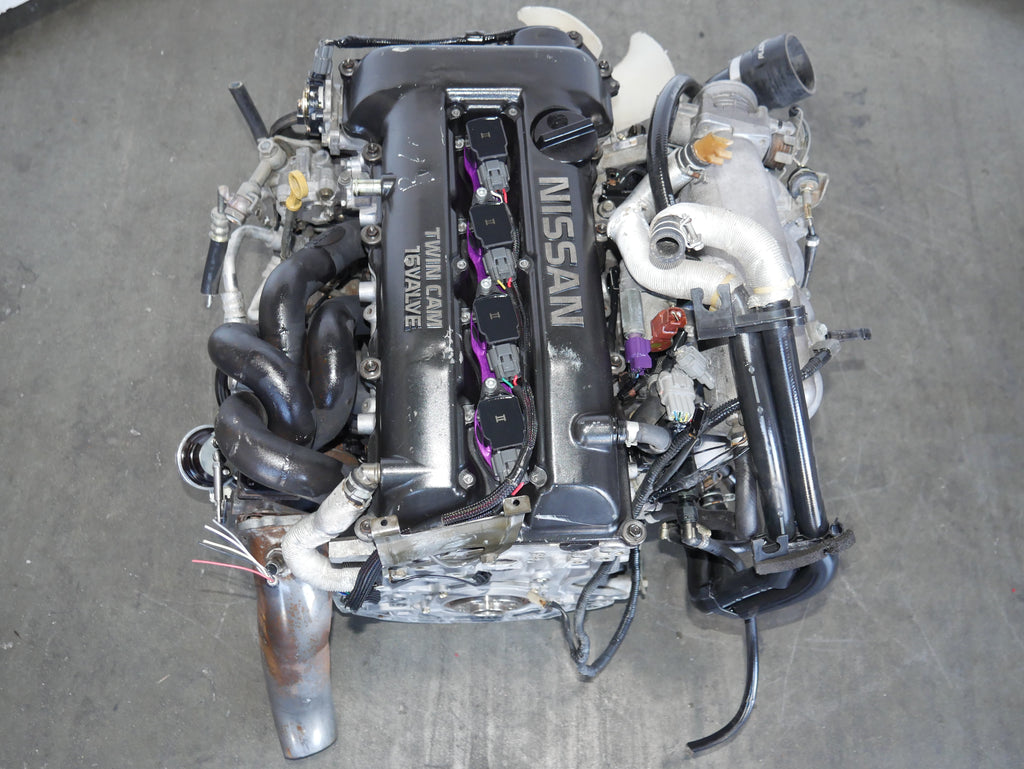 NISSAN SILVIA 240SX S14 ENGINE 1994 1995 1996 1997 1998 4CYLINDERS 2.0L JDM SR20DET S14 MOTOR TURBO