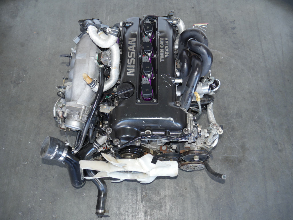 NISSAN SILVIA 240SX S14 ENGINE 1994 1995 1996 1997 1998 4CYLINDERS 2.0L JDM SR20DET S14 MOTOR TURBO