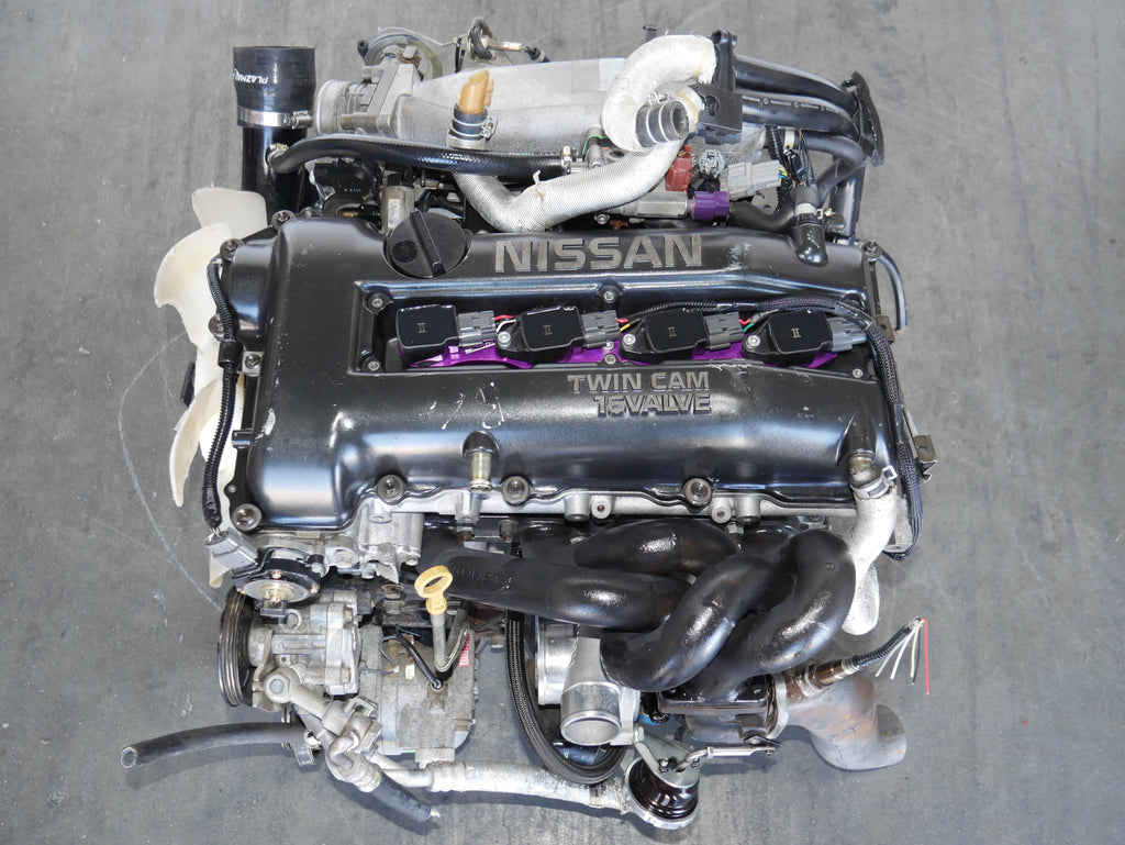 NISSAN SILVIA 240SX S14 ENGINE 1994 1995 1996 1997 1998 4CYLINDERS 2.0L JDM SR20DET S14 MOTOR TURBO