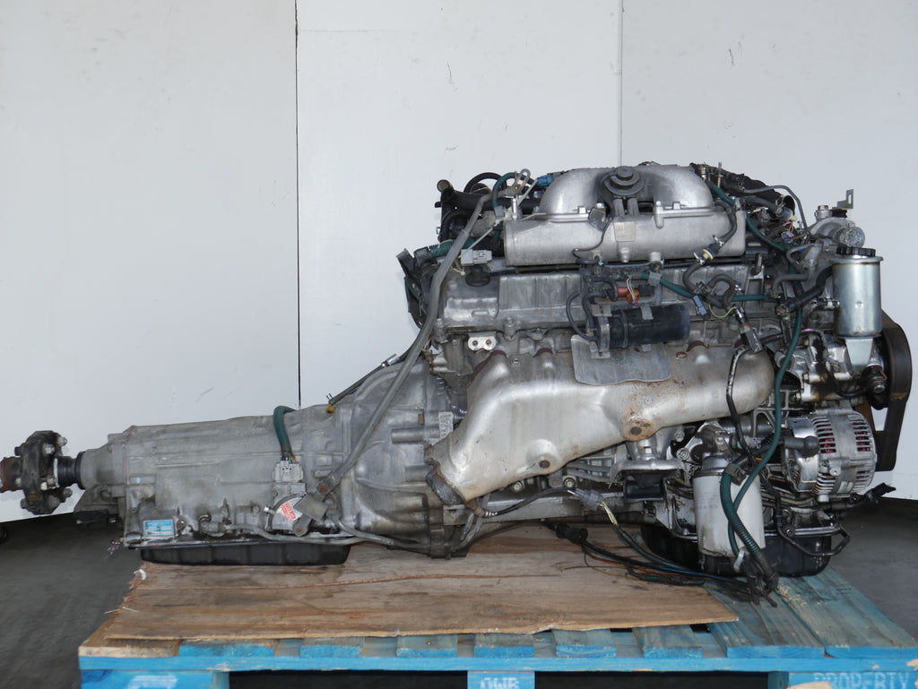 TOYOTA CENTURY ENGINE JZS147 12CYLINDERS 5.0L 1GZ-FE MOTOR SWAP 1GZ V12 WITH AUTO TRANSMISSION