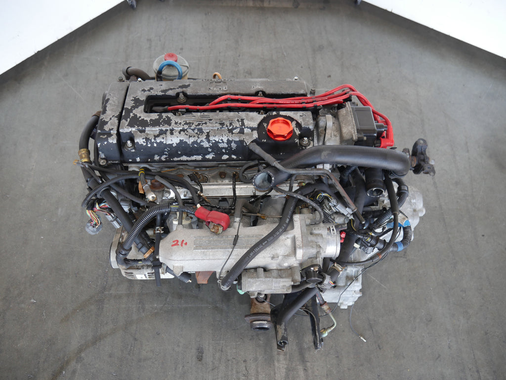 HONDA CIVIC SiR EG6 ENGINE 1992 1993 1994 1995 4CYLINDERS 1.6L JDM B16A OBD1 WITH 5SPEED LSD TRANSMISSION P30 ECU HARNESS