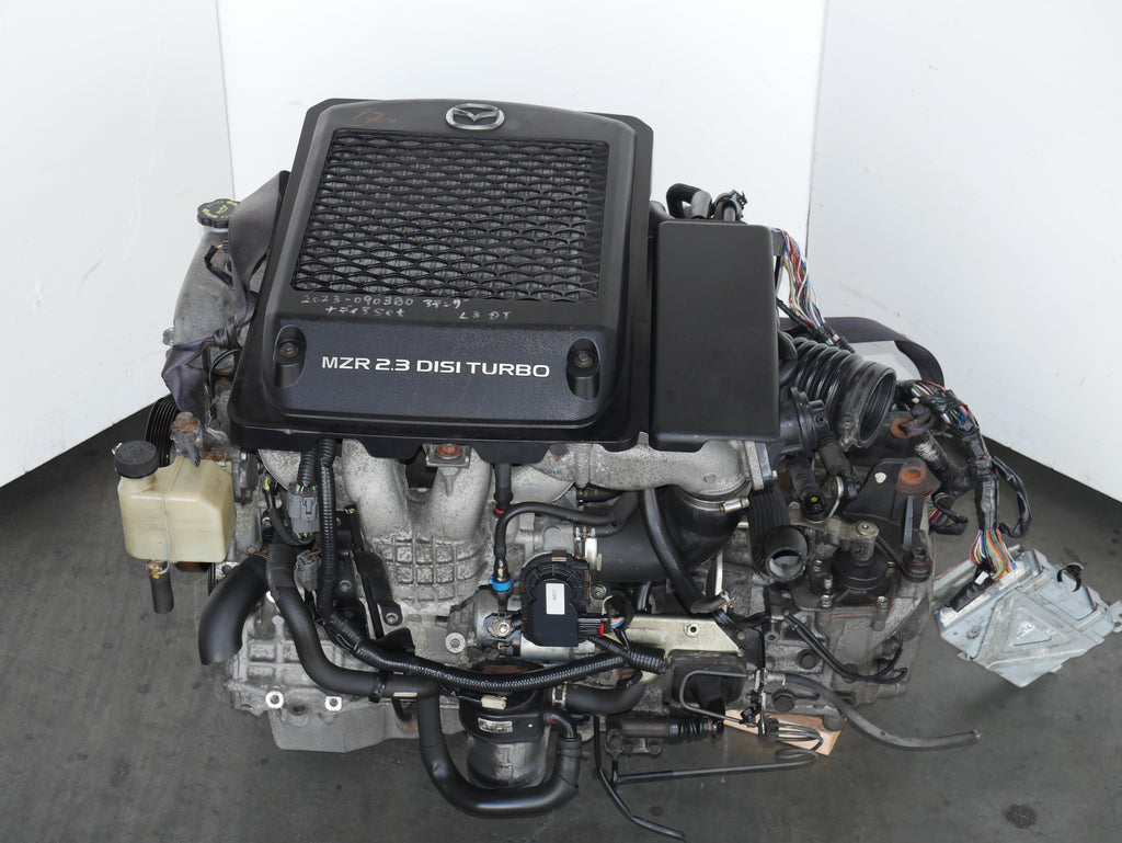 MAZDA MAZDASPEED3 MRZ MS3 ENGINE WITH 6SPEED MANUAL TRANSMISSION 2006 2007 2008 2009 2010 2011 2012 4CYLINDERS 2.3L TURBO JDM L3 VDT 2.3L MOTOR