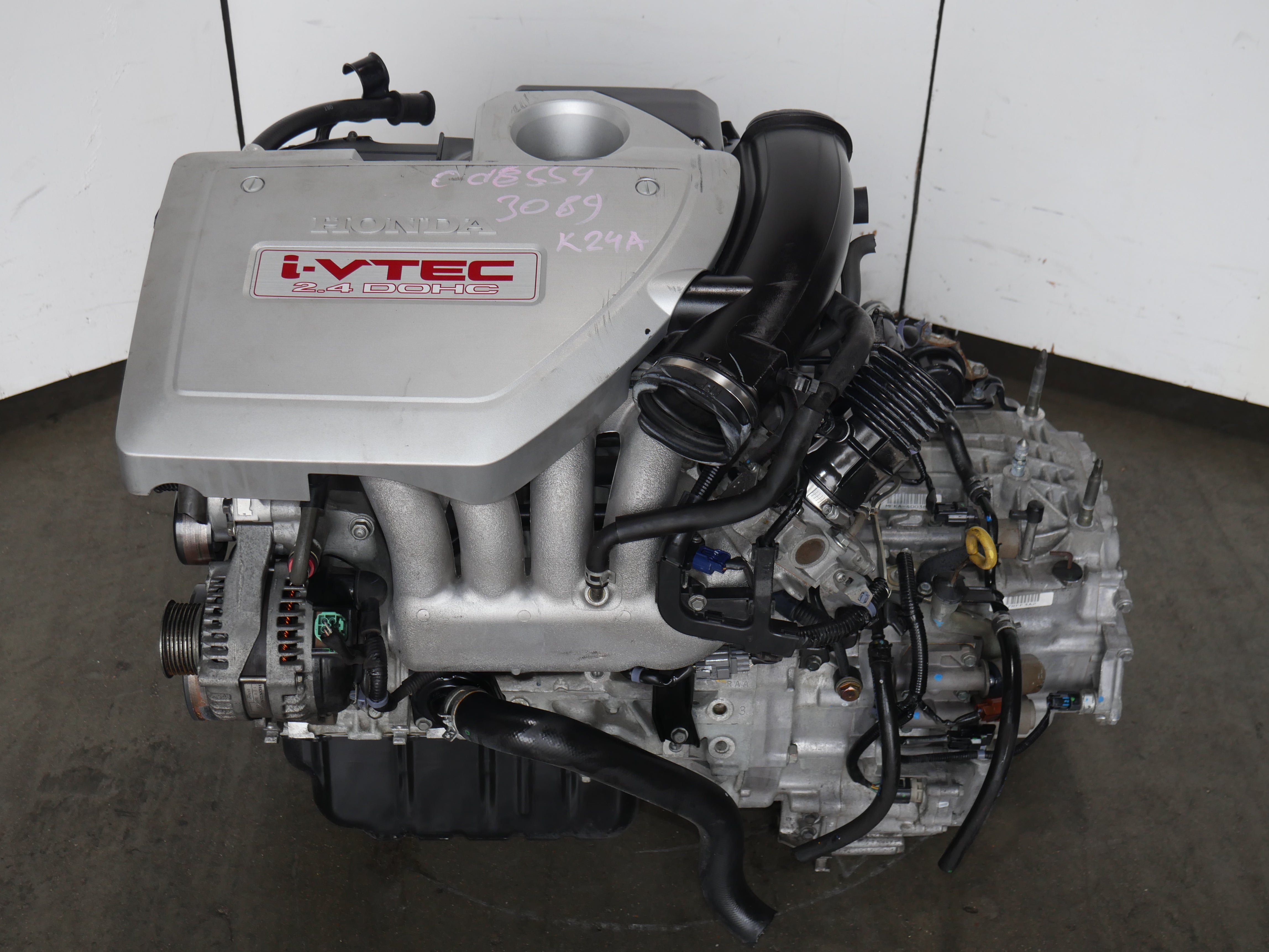 ACURA HONDA TSX ENGINE 2004 2005 2006 2007 2008 4CYLINDERS 2.4L JDM i-VTEC K24A2 RBB2 MOTOR WITH AUTOMATIC TRANSMISSION MFKA