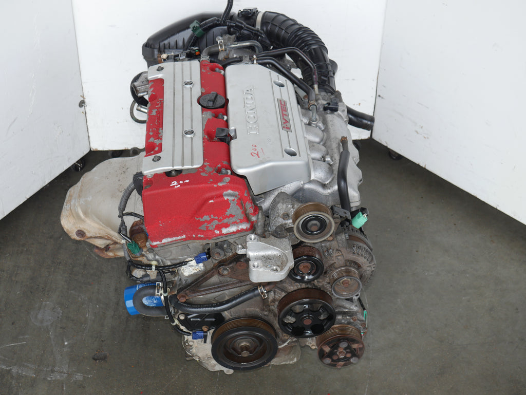 HONDA CIVIC TYPE R ENGINE SWAP FN2 2006 2007 2008 2009 2010 2011 4CYLINDERS 2.0L JDM K20A MOTOR WITH LSD MANUAL 6SPEED TRANSMISSION ECU HARNESS