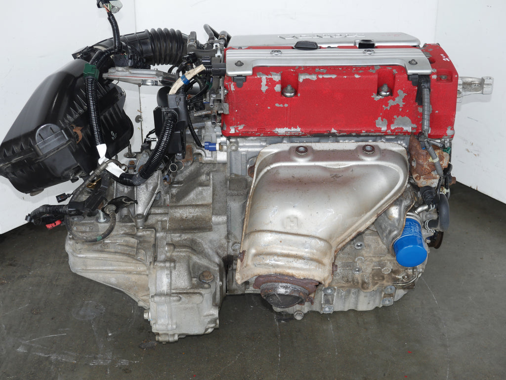 HONDA CIVIC TYPE R ENGINE SWAP FN2 2006 2007 2008 2009 2010 2011 4CYLINDERS 2.0L JDM K20A MOTOR WITH LSD MANUAL 6SPEED TRANSMISSION ECU HARNESS