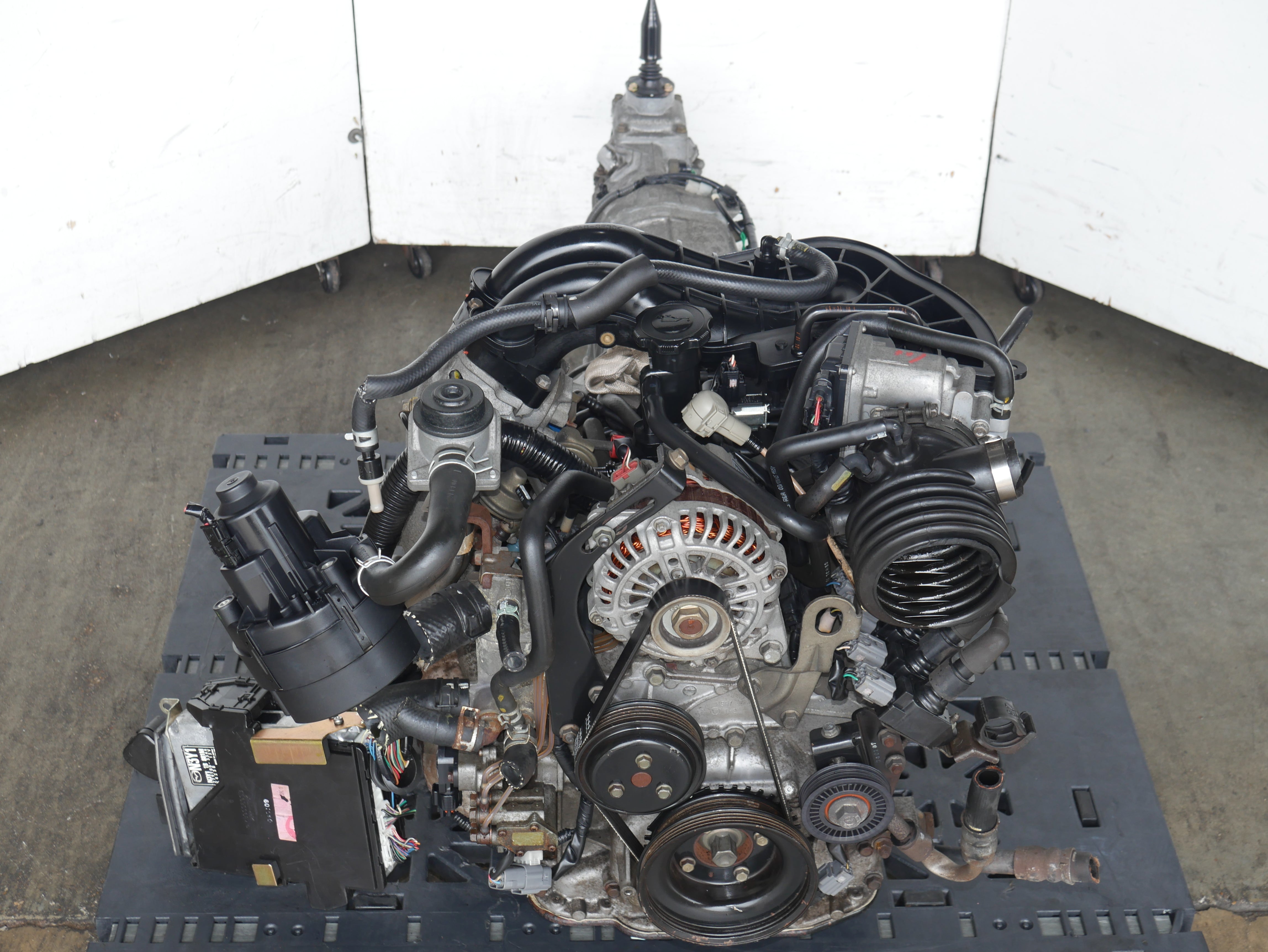 MAZDA RX-8 ENGINE 2004 2005 2006 2007 2008 4CYLINDERS JDM 1.3L ROTARY 4PORTS 13-B MOTOR WITH 5SPEED TRANSMISSION ECU 110PSI