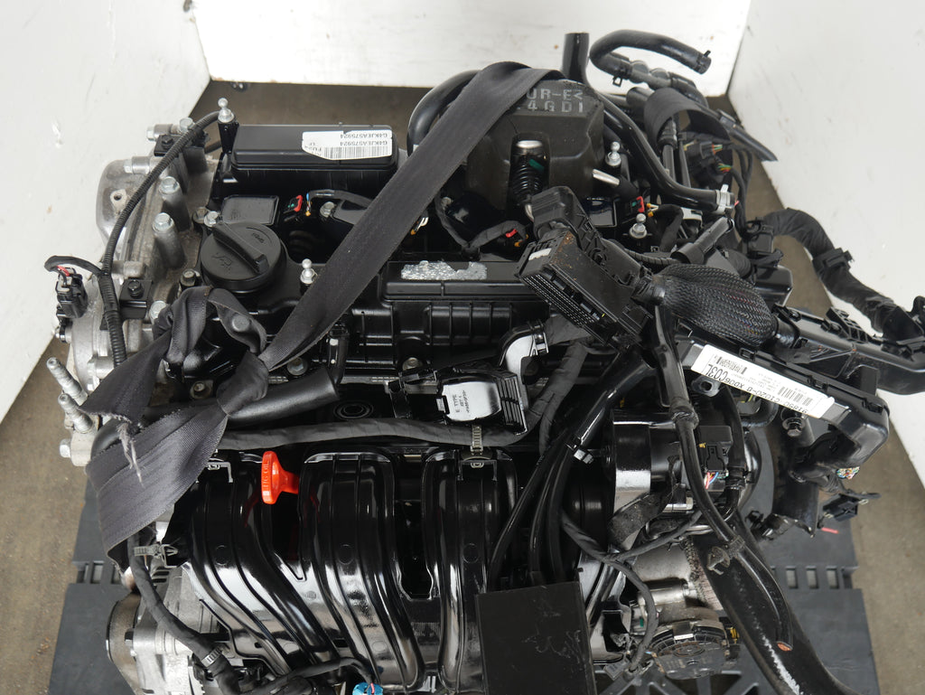 HYUNDAI SONATA ENGINE 2015 2016 2017 2018 2019 4CYLINDERS 2.4L GDI G4KJ MOTOR THETA II
