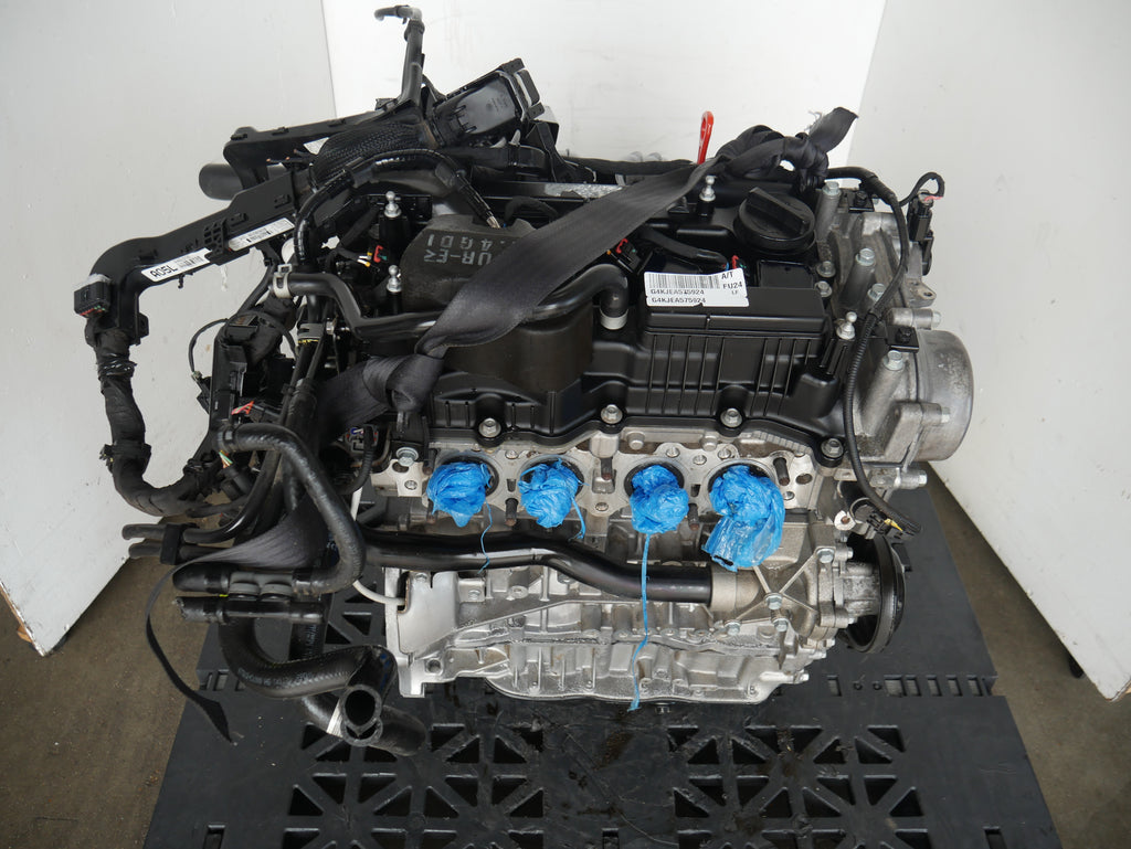 HYUNDAI SONATA ENGINE 2015 2016 2017 2018 2019 4CYLINDERS 2.4L GDI G4KJ MOTOR THETA II