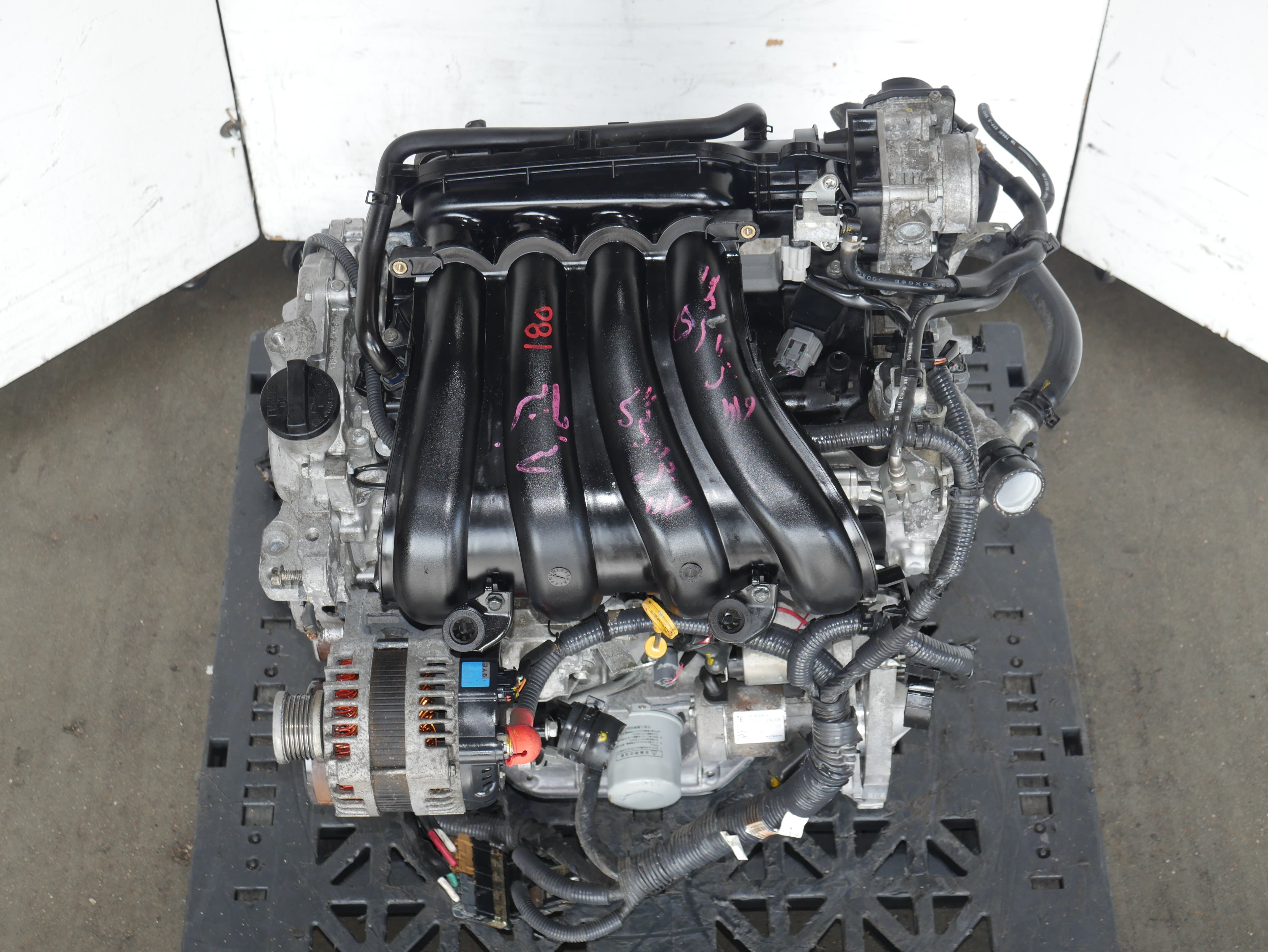 NISSAN CUBE ENGINE 2009 2010 2011 2012 2013 2014 1.8L 4CYLINDERS JDM DOHC MR18DE MOTOR MR18
