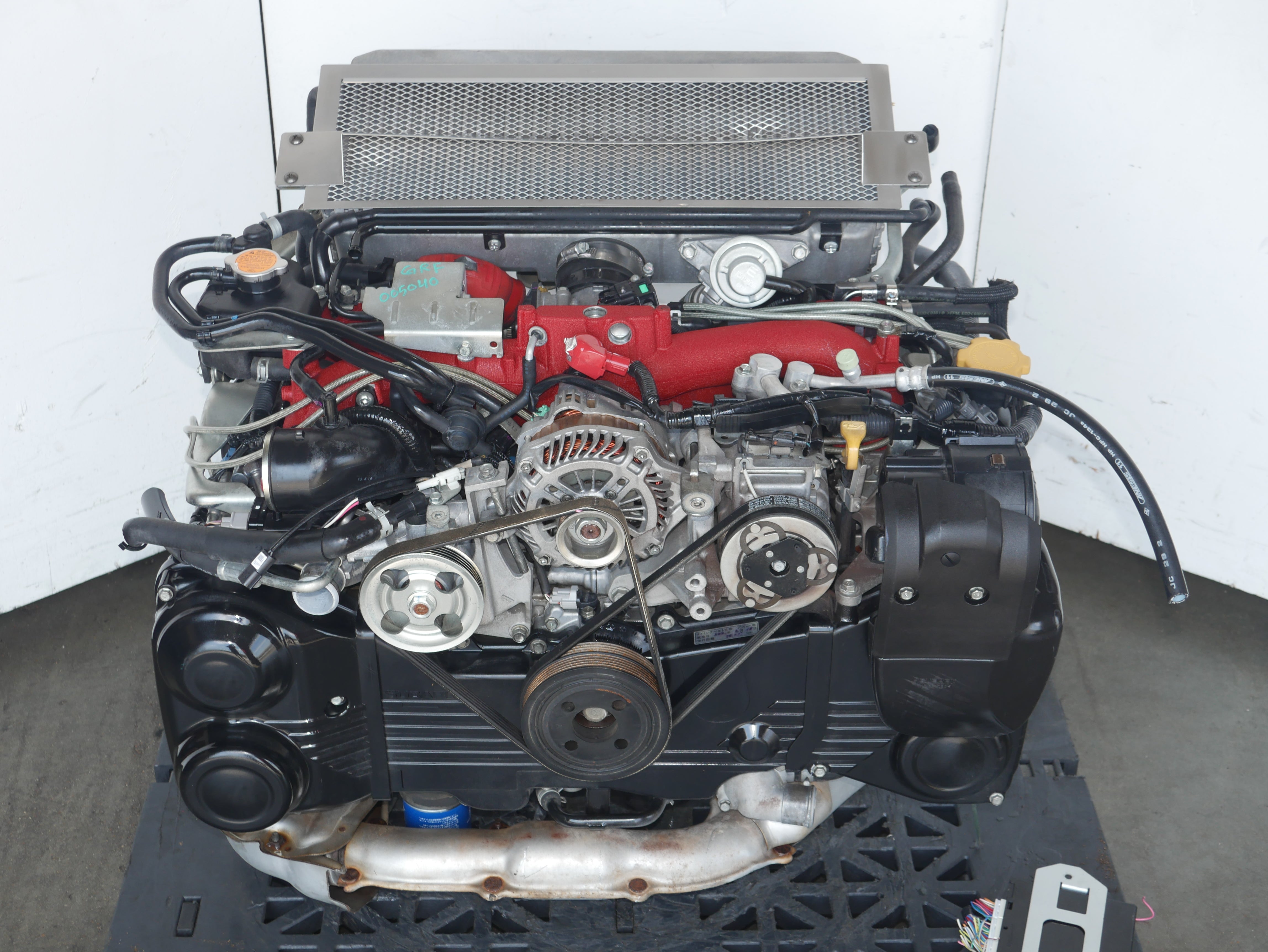 SUBARU WRX STI ENGINE V10 2008 2009 2010 2011 2012 2013 2014 JDM 4CYLINDERS 2.5L EJ257 EJ25 TURBO MOTOR