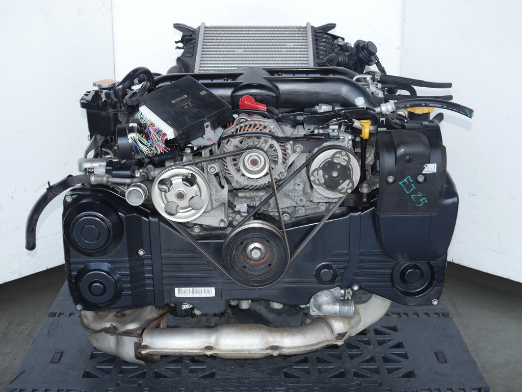 SUBARU IMPREZA WRX TURBO ENGINE 2008 2009 2010 2011 2012 2013 2014 4CYLINDERS 2.5L JDM EJ25 TURBO EJ255 MOTOR