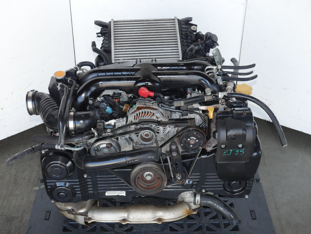 SUBARU IMPREZA WRX TURBO ENGINE 2008 2009 2010 2011 2012 2013 2014 4CYLINDERS 2.5L JDM EJ25 TURBO EJ255 MOTOR