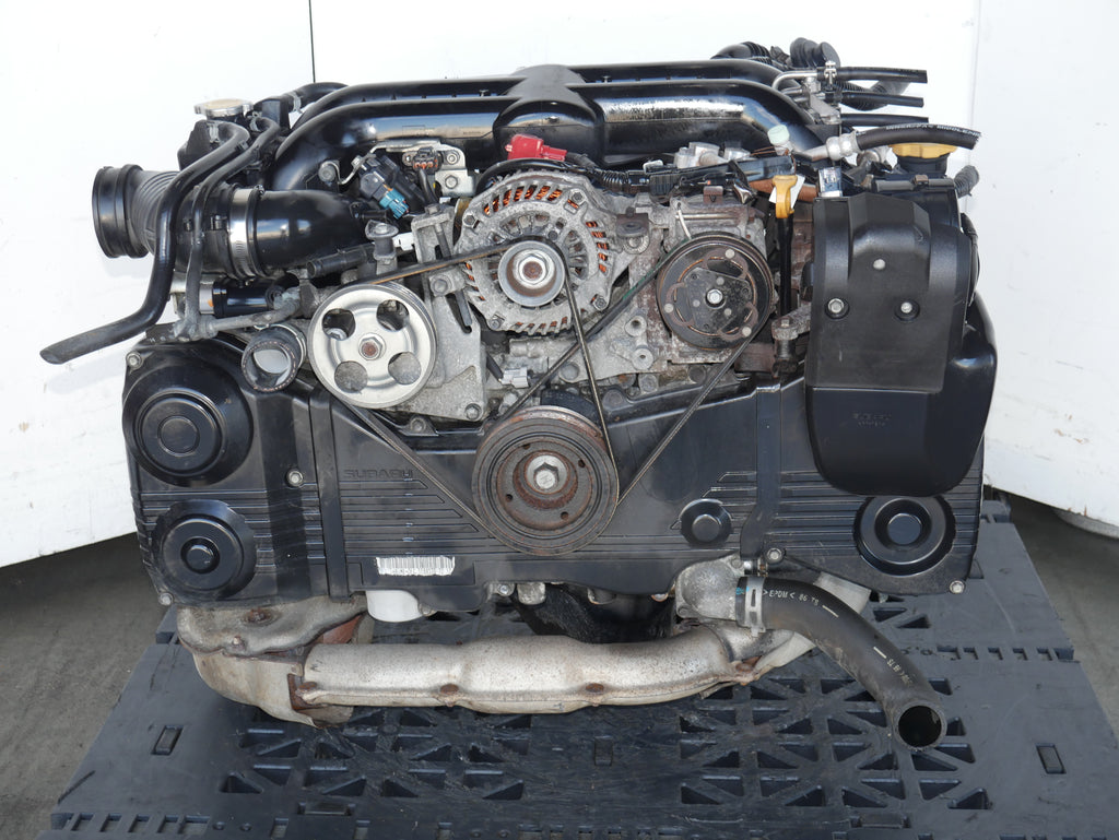SUBARU IMPREZA WRX ENGINE 2008 2009 2010 2011 2012 2013 2014 4CYLINDERS 2.0L JDM EJ20X-2GEN TURBO MOTOR REPLACEMENT EJ25 EJ255 TURBO DUAL AVCS