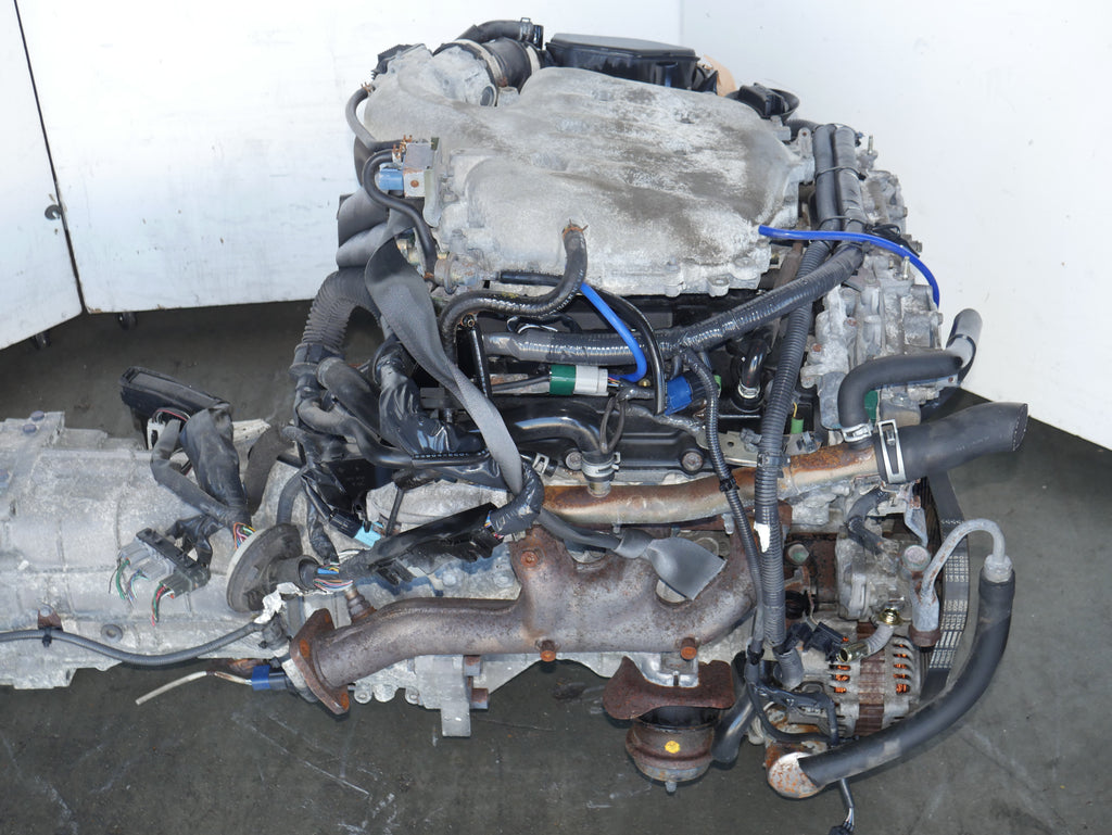 NISSAN 350Z ENGINE MANUAL TRANSMISSION 6SPEED 2003 2004 6CYLINDERS 3.5L JDM VQ35DE MOTOR VQ35