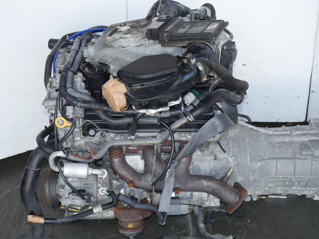 NISSAN 350Z ENGINE MANUAL TRANSMISSION 6SPEED 2003 2004 6CYLINDERS 3.5L JDM VQ35DE MOTOR VQ35