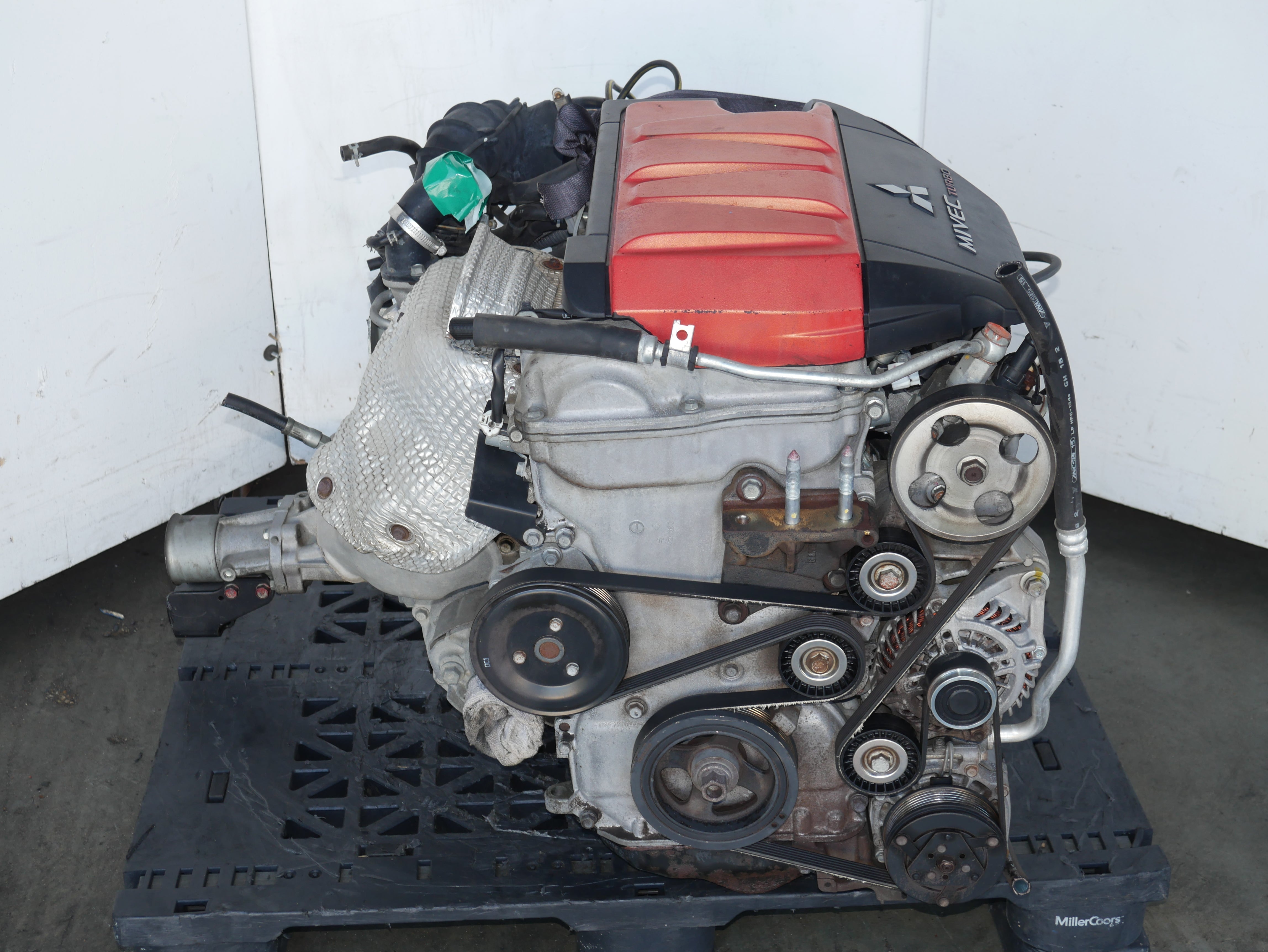 MITSUBISHI LANCER RALLIART TURBO ENGINE 2008 2009 2010 2011 2012 2013 2014 2015 4CYLINDERS 2.0L JDM 4B11T MOTOR ONLY