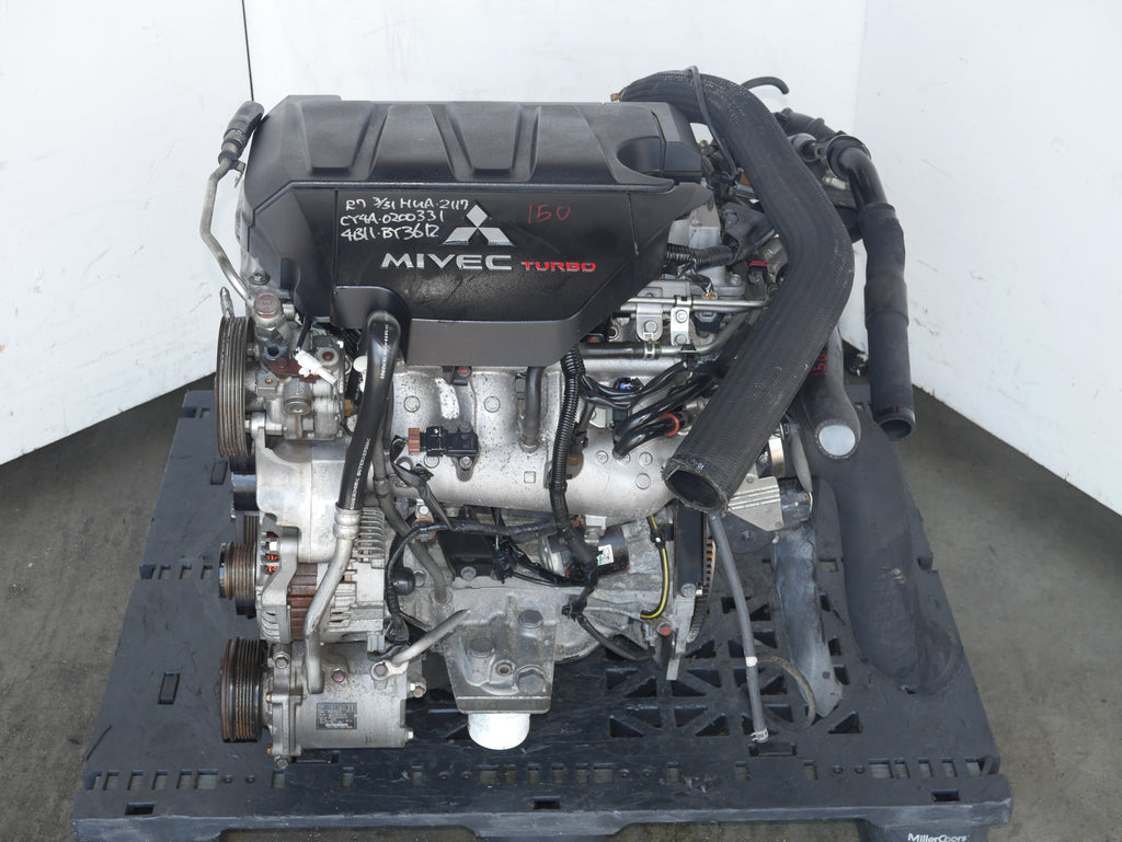 MITSUBISHI LANCER EVOLUTION X RALLIART TURBO ENGINE 2008 2009 2010 2011 2012 2013 2014 2015 4CYLINDERS 2.0L JDM 4B11T MOTOR