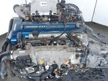 Load image into Gallery viewer, TOYOTA SUPRA ARISTO ENGINE 1997 1998 1999 2000 2002 6CYLINDERS 3.0L JDM 2JZGTE VVTI TWIN TURBO MOTOR WITH IMMOBILIZER ECU