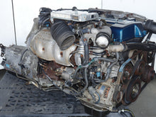 Load image into Gallery viewer, TOYOTA SUPRA ARISTO ENGINE 1997 1998 1999 2000 2002 6CYLINDERS 3.0L JDM 2JZGTE VVTI TWIN TURBO MOTOR WITH IMMOBILIZER ECU