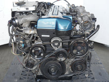 Load image into Gallery viewer, TOYOTA ARISTO SUPRA ENGINE 1997 1998 1999 2000 2001 2002 2003 2004 2005 6CYLINDERS 3.0L JDM 2JZGTE VVTI TWIN TURBO MOTOR WITH AUTO TRANSMISSION ECU