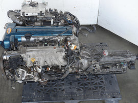 TOYOTA ARISTO SUPRA ENGINE 1997 1998 1999 2000 2001 2002 2003 2004 2005 6CYLINDERS 3.0L JDM 2JZGTE VVTI TWIN TURBO MOTOR WITH AUTO TRANSMISSION ECU