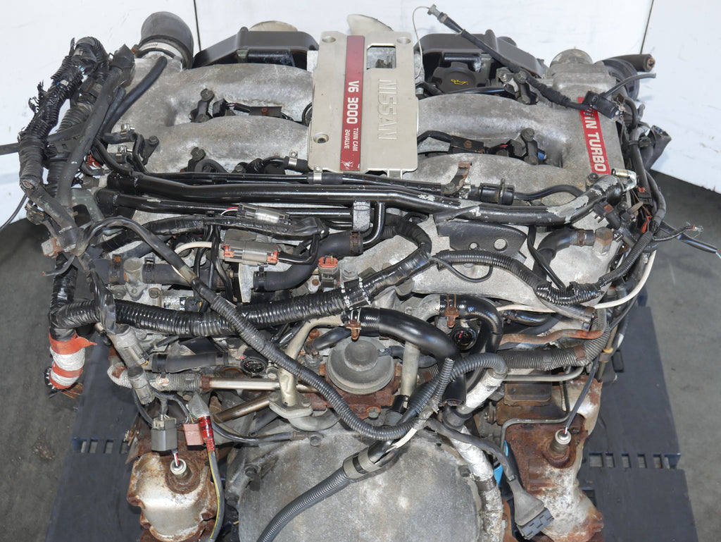 NISSAN 300ZX FAIRLADY Z TWIN TURBO ENGINE SWAP MANUAL 5SPEED TRANSMISSION 1990 1991 1992 1993 1994 1995 1996 6CYLINDERS 3.0L JDM VG30DETT ECU HARNESS