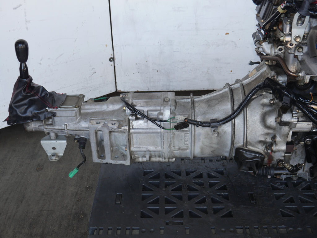 MAZDA MIATA ENGINE SWAP 1994 1995 1996 1997 4CYLINDERS 1.6L JDM B6 MOTOR WITH 5 SPEED MANUAL TRANSMISSION