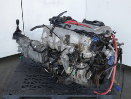 MAZDA MIATA ENGINE SWAP 1994 1995 1996 1997 4CYLINDERS 1.6L JDM B6 MOTOR WITH 5 SPEED MANUAL TRANSMISSION