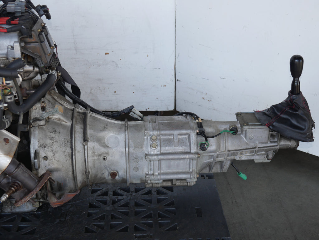 MAZDA MIATA ENGINE SWAP 1994 1995 1996 1997 4CYLINDERS 1.6L JDM B6 MOTOR WITH 5 SPEED MANUAL TRANSMISSION